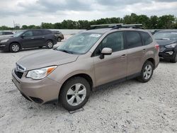 Salvage cars for sale at New Braunfels, TX auction: 2016 Subaru Forester 2.5I Premium