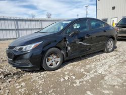 Vehiculos salvage en venta de Copart Appleton, WI: 2017 Chevrolet Cruze LS