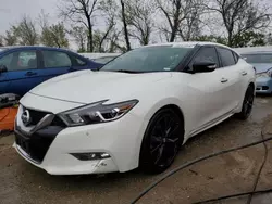 Salvage cars for sale from Copart Bridgeton, MO: 2017 Nissan Maxima 3.5S