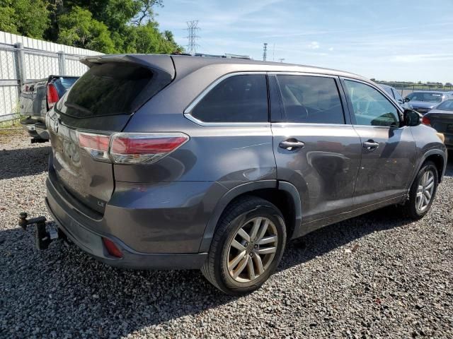 2015 Toyota Highlander LE