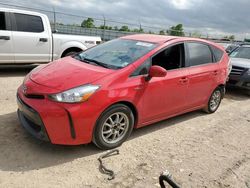 Toyota Prius salvage cars for sale: 2015 Toyota Prius V