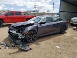 Salvage cars for sale from Copart Colorado Springs, CO: 2019 Honda Civic Sport
