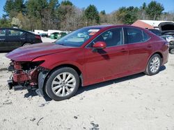 Salvage cars for sale at Mendon, MA auction: 2019 Toyota Camry L