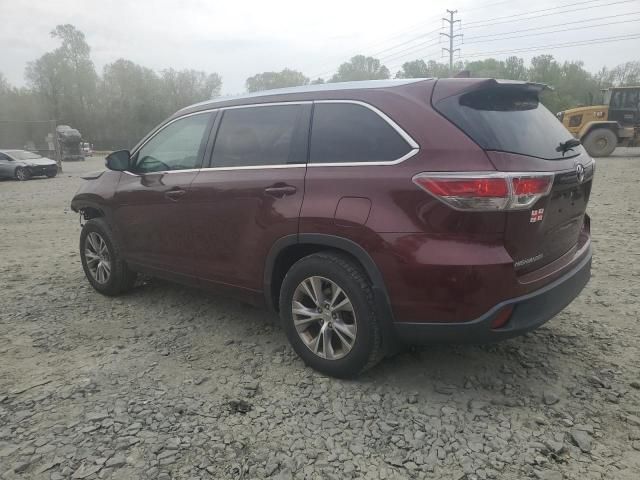 2015 Toyota Highlander XLE