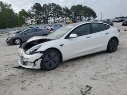 Salvage cars for sale from Copart Loganville, GA: 2021 Tesla Model 3