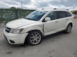 Salvage cars for sale from Copart Orlando, FL: 2015 Dodge Journey Limited