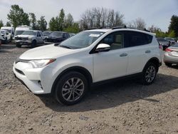 Salvage cars for sale from Copart Portland, OR: 2018 Toyota Rav4 Limited