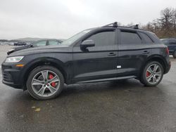 Salvage cars for sale at Brookhaven, NY auction: 2019 Audi Q5 Premium Plus