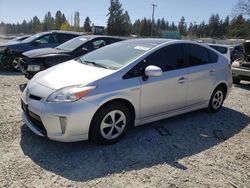Salvage cars for sale at Graham, WA auction: 2012 Toyota Prius