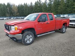 Salvage cars for sale from Copart Graham, WA: 2013 GMC Sierra C2500 Heavy Duty