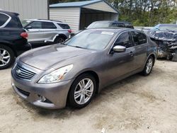 Salvage cars for sale from Copart Seaford, DE: 2010 Infiniti G37