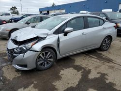 Salvage cars for sale at Woodhaven, MI auction: 2023 Nissan Versa SV