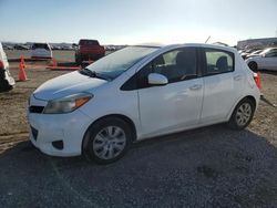 Toyota Yaris salvage cars for sale: 2012 Toyota Yaris