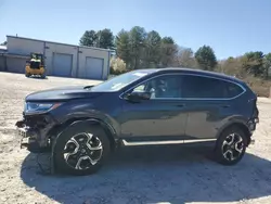 Salvage cars for sale at Mendon, MA auction: 2018 Honda CR-V Touring