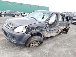 Salvage cars for sale from Copart Montreal Est, QC: 2005 Honda CR-V LX