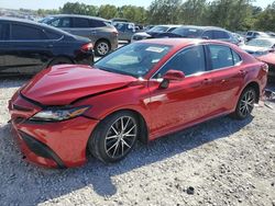 Salvage cars for sale at Houston, TX auction: 2023 Toyota Camry SE Night Shade