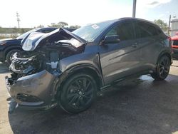 Salvage cars for sale from Copart Orlando, FL: 2021 Honda HR-V Sport