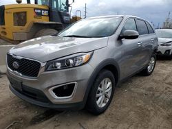 Salvage cars for sale at Chicago Heights, IL auction: 2017 KIA Sorento LX