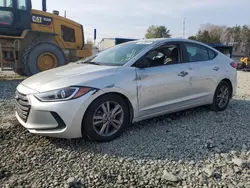 Salvage cars for sale at Mebane, NC auction: 2018 Hyundai Elantra SEL