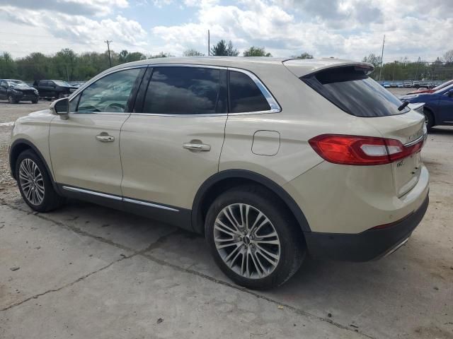 2016 Lincoln MKX Reserve