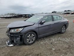 Honda Accord LX salvage cars for sale: 2013 Honda Accord LX