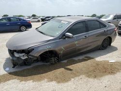 Salvage cars for sale at San Antonio, TX auction: 2017 Toyota Camry LE