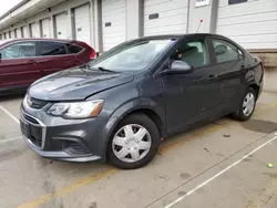 Chevrolet Vehiculos salvage en venta: 2018 Chevrolet Sonic LS