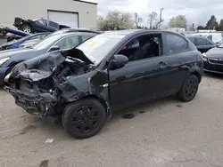 Salvage cars for sale from Copart Woodburn, OR: 2009 Hyundai Accent GS