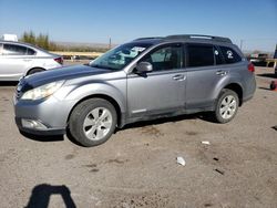 Subaru Outback 2.5i Premium salvage cars for sale: 2010 Subaru Outback 2.5I Premium