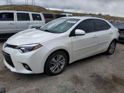 Toyota Corolla eco salvage cars for sale: 2015 Toyota Corolla ECO