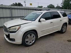 Salvage cars for sale at Shreveport, LA auction: 2013 GMC Acadia Denali