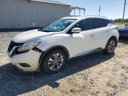 Salvage cars for sale from Copart Tifton, GA: 2016 Nissan Murano S