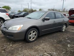Salvage cars for sale from Copart Columbus, OH: 2007 Honda Accord EX