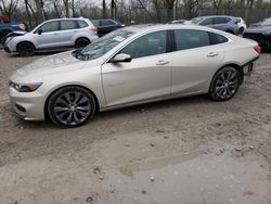 Chevrolet Malibu Premier salvage cars for sale: 2016 Chevrolet Malibu Premier