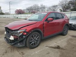 Mazda CX-5 Grand Touring salvage cars for sale: 2017 Mazda CX-5 Grand Touring