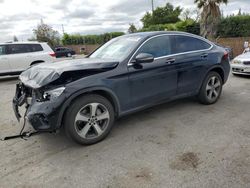 Salvage cars for sale at San Martin, CA auction: 2021 Mercedes-Benz GLC Coupe 300 4matic