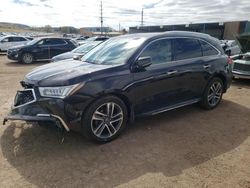 Salvage cars for sale at Colorado Springs, CO auction: 2017 Acura MDX Advance