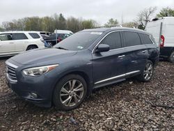 Salvage cars for sale from Copart Chalfont, PA: 2014 Infiniti QX60 Hybrid