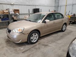Salvage cars for sale from Copart Milwaukee, WI: 2007 Chevrolet Malibu LT