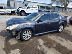 Salvage cars for sale from Copart Albuquerque, NM: 2011 Subaru Legacy 2.5I Limited