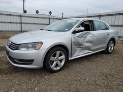 Salvage cars for sale from Copart Mercedes, TX: 2014 Volkswagen Passat S