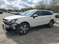 Salvage cars for sale from Copart Ellwood City, PA: 2018 Subaru Outback 2.5I Limited