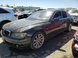 BMW 7 Series salvage cars for sale: 2008 BMW 750 I