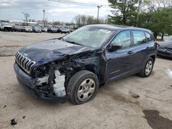 Jeep Cherokee Sport salvage cars for sale: 2014 Jeep Cherokee Sport