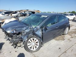 Salvage cars for sale at Grand Prairie, TX auction: 2014 KIA Forte EX