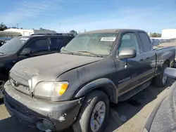 Salvage cars for sale at Martinez, CA auction: 2003 Toyota Tundra Access Cab Limited