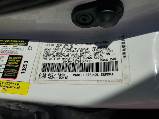 2009 Toyota Corolla Base