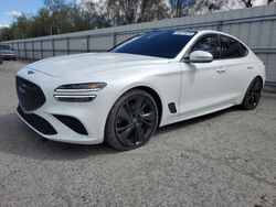 Buy Salvage Cars For Sale now at auction: 2023 Genesis G70 Base