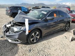 Salvage cars for sale at Magna, UT auction: 2020 Honda Civic LX