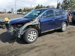 Salvage cars for sale from Copart Denver, CO: 2015 Honda CR-V EX